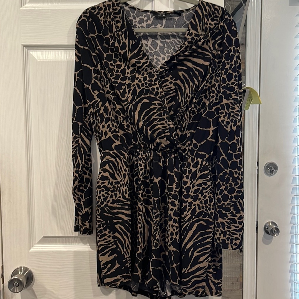 Long sleeve romper